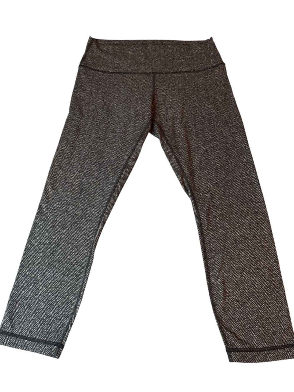 Lululemon Herringbone Crop Leggings High Rise Capri
